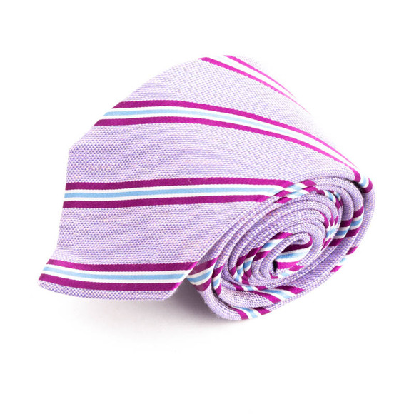 Mattabisch Tie Men Purple - Picture 1 of 5